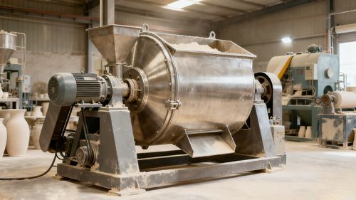 Máy trộn bột hiệu suất cao giải quyết các thách thức về kết tụ và độ đồng đều trong nguyên liệu thô gốm đặc biệt