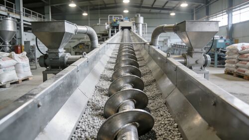 Các giải pháp mới nhất về công ty Trường hợp ứng dụng của máy vận chuyển vít thép không gỉ trong xử lý phân bón