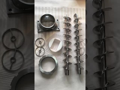 Auger Stainless Steel Feedscrew Factory Barrel Worm Harden Steel Feedscrew Sợi thép không gỉ