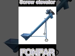 Thép không gỉ dọc và nghiêng vòng xoắn ốc conveyor cho xử lý ngũ cốc