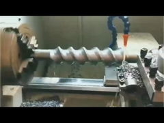 Vít ép đơn với đầu trộn cho sản xuất ống PE, PPR và PP hạt