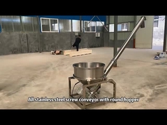 Máy vận chuyển ống hopper thép không gỉ dạng U