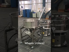 Demos máy vận chuyển vít hiệu suất cao cho xử lý vật liệu công nghiệp