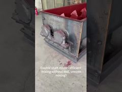 Băng tải trục vít đa trục tùy chỉnh Máy trộn trục đôi - Máy trộn cánh khuấy trục kép hạng nặng cho bê tông
