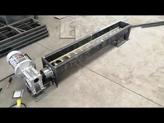 Custom U-Shaped Screw Conveyors Screw Feeders Shaftless Tubular Sludge, Cement, Dry Powder Carbon St