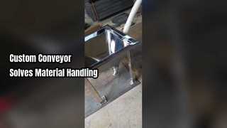 Hệ thống băng tải trục vít tùy chỉnh