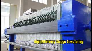 Hệ thống máy ép trục vít khử nước bùn Geotube hiệu quả