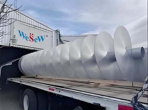 Tin tức công ty mới nhất về Chuyên gia xử lý vật liệu khối chúng tôi cung cấp cho bạn tất cả các kinh nghiệm của chúng tôi trong conveyor vít & Auger sản xuất máy bay