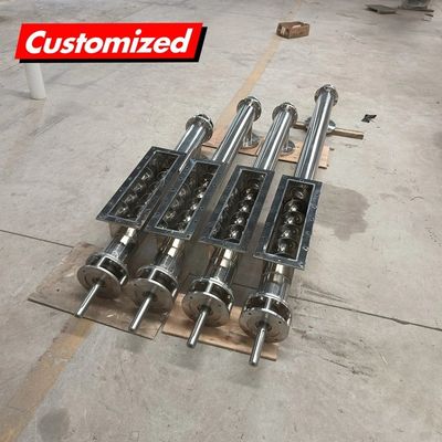 Giá tốt. OEM Custom Stainless Steel High Efficiency Screw Auger Conveyor cho bột bê tông trực tuyến