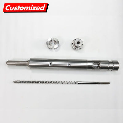 Mua Stainless Steel Twin Screw Extruder Barrel Bộ thùng vít có thể tùy chỉnh sản xuất trực tuyến