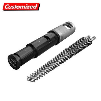 Giá tốt. Bộ thùng vít hai vít hình nón hoàn toàn được ghép nối chính xác cao cho máy ép trực tuyến