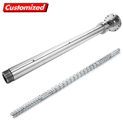 Mua Tùy chỉnh Extrusion Screw Barrel Pipe Extrusion Injection Molding Screw Barrel sản xuất trực tuyến