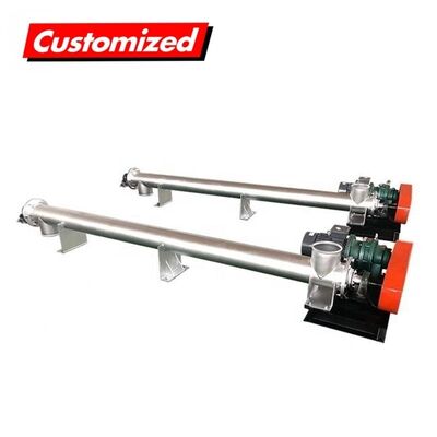 Giá tốt. Băng tải trục vít linh hoạt chịu nhiệt bằng thép không gỉ tùy chỉnh cho xi măng trực tuyến