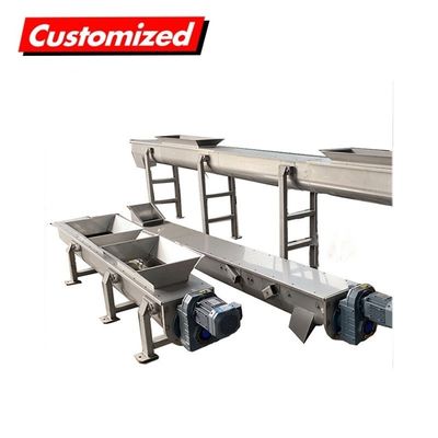 Giá tốt. Máy vận chuyển vít chống nhiệt thép không gỉ tùy chỉnh cho thiết bị xử lý nước thải trực tuyến