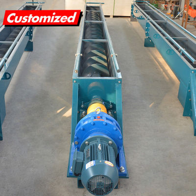 Mua OEM Custom Cement Công nghiệp Carbon Steel Auger Conveyor cho Ash Coal Soil và Aggregate sản xuất trực tuyến