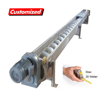 Giá tốt. Thép không gỉ Máy vận chuyển vít xoắn ốc Máy vận chuyển vít xoắn ốc Ss Máy vận chuyển vít hạt Máy vận chuyển vít trực tuyến