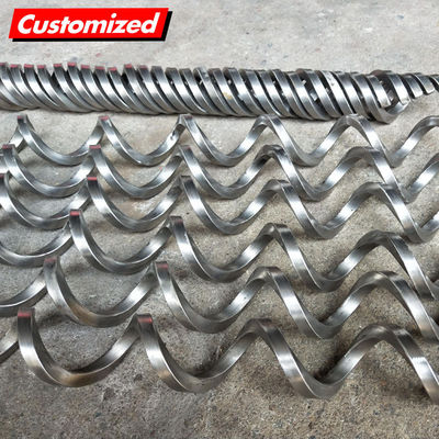 Mua Vòng vít thép không gỉ liên tục tùy chỉnh của Mỹ SS304 SS316 Vòng vít không trục cho các trang trại vận chuyển Máy sửa chữa sản xuất trực tuyến