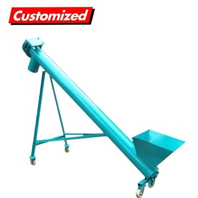 Mua Hệ thống vận chuyển với tùy chỉnh nhỏ vít Auger Feeder và Hopper Chính sách trả lại 30 ngày sản xuất trực tuyến