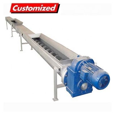 Giá tốt. Thép không gỉ chịu nhiệt không trục vít conveyor Auger tùy chỉnh cho các ứng dụng công nghiệp trực tuyến