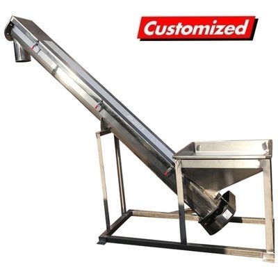 Mua Tiền thanh toán ban đầu của Hoa Kỳ Vòng vận chuyển vít ngoài trời thép không gỉ cho chế biến đường sản xuất trực tuyến
