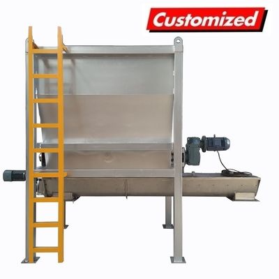 Giá tốt. Máy trộn vít ngang thép không gỉ tùy chỉnh cho trộn bột chống nhiệt trong các ứng dụng công nghiệp trực tuyến