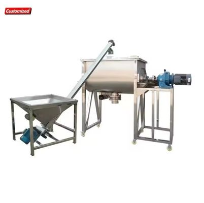 Mua Máy trộn bột ngang 1000L Máy trộn bột điện có hiệu quả cao sản xuất trực tuyến