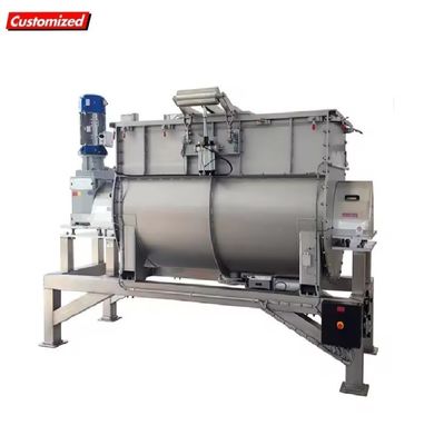 Mua 500kg Máy pha trộn băng xoắn ốc đôi hoạt động dễ dàng cho thực phẩm Dược phẩm hóa học sản xuất trực tuyến