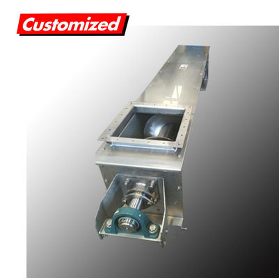 Giá tốt. Cấu trúc tùy chỉnh Thép không gỉ Hệ thống vận chuyển vít chống nhiệt cho hạt bột trực tuyến