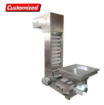 Mua Chuẩn bị Z hình dạng thép không gỉ 304 Conveyor cạo hạt cho hiệu suất sản xuất trực tuyến