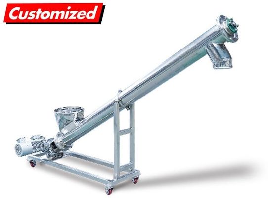 Giá tốt. Thép không gỉ chịu nhiệt độ chính xác cao Trình cấp bốc vít và máy vận chuyển vít linh hoạt để vận chuyển bột trực tuyến