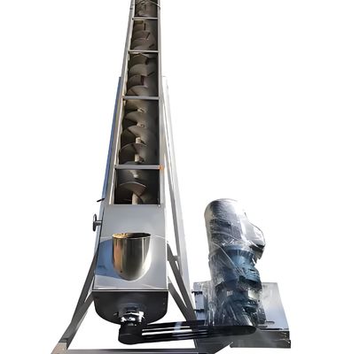 Giá tốt. Thép không gỉ U hình tự động cho ăn vít conveyor Auger với thiết kế mô-đun cho bột hóa học trực tuyến