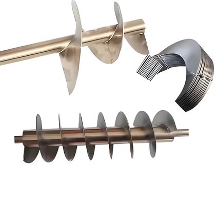 Mua 304 thép không gỉ chống mài trộn vòng xoắn ốc - Bộ phận vận chuyển lạnh liên tục cho máy móc nông nghiệp sản xuất trực tuyến