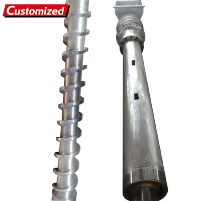 Giá tốt. Máy đùn vít nhựa tái chế vi mô tùy chỉnh, ống lót nòng đơn, thép không gỉ phù hợp cho máy đùn nhựa PVC Plastify Extruder Single Screw Barrel trực tuyến