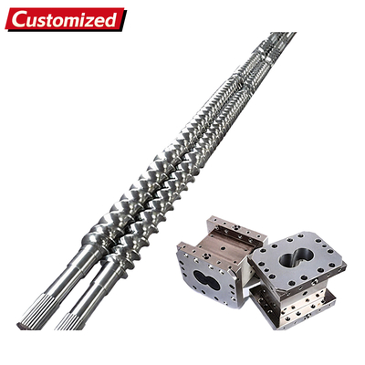 Giá tốt. Tùy chỉnh trực tiếp từ nhà máy chất lượng cao hai vít thùng Extruder đa thông số kỹ thuật vật liệu cho nhựa & cao su tái chế đầu máy bộ phận từ Trung Quốc trực tuyến