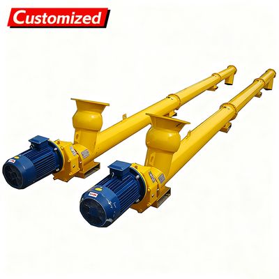 Giá tốt. Custom Auger Conveyor Systems Cement silo discharge Manufacturer Automatic Cement Powder Inclined Auger Screw Conveyor Feeder trực tuyến