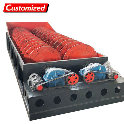 Giá tốt. Industrial Double-Spiral Screw Classifier Sand Washing Machine for Fine Sand Gravel Grit Silica Washing trực tuyến