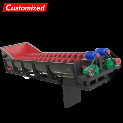 Giá tốt. Sand screw Washer  Spiral Sand Washing Machine high cleaning efficiency Energy Saving Mining Equipment wear-resistant steel Screw Sand Washer Machine for Gravel Pebble Basalt trực tuyến