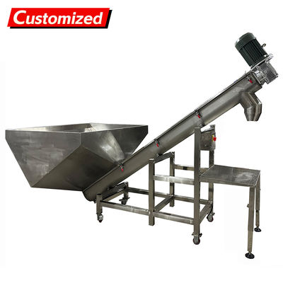 Giá tốt. Material Screw Conveyor Feeder Competitive Price Customization Inclined Screw Auger Conveyor With High Efficiency Manufacturer's Factory trực tuyến