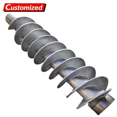 Giá tốt. Blades conveyor vít tùy chỉnh bằng thép không gỉ và thép cacbon với thiết kế trục/không trục cho các thành phần conveyor vít Năng lượng & mỏ, nông nghiệp, công trình xây dựng trực tuyến