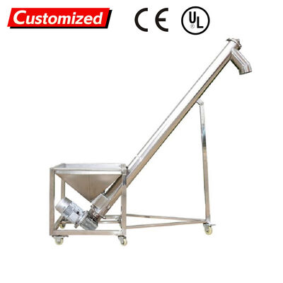 Giá tốt. Máy vận chuyển vít bằng thép không gỉ tùy chỉnh Vật liệu chất lượng thực phẩm Chất vận chuyển vít linh hoạt chống ăn mòn cho hạt giống và ngũ cốc chuyên dụng cho ngành công nghiệp thực phẩm và hóa chất trực tuyến
