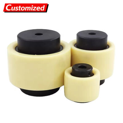 Giá tốt. Khớp nối ống bọc nylon tùy chỉnh với đường kính lỗ 50MM, mô-men xoắn định mức 1000 N*m và tốc độ tối đa 5000 RPM cho thiết bị bơm trực tuyến