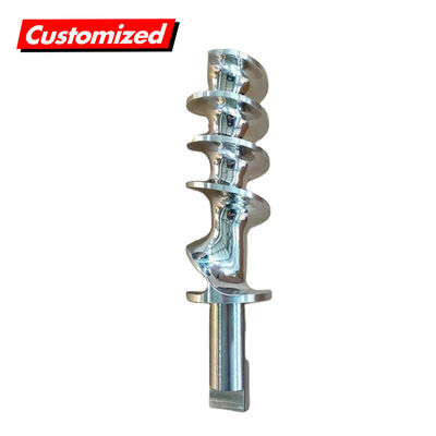 Giá tốt. OEM vật liệu thép không gỉ tùy chỉnh Mincer Grinder Auger phụ tùng phụ tùng Feed Screw trực tuyến
