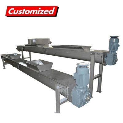 Giá tốt. Thép không gỉ chống nhiệt được tùy chỉnh không trục vít conveyor cho các ứng dụng công nghiệp trực tuyến