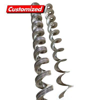 Giá tốt. OEM Custom Stainless Steel Kháng nhiệt Auger Screw Spiral Blade cho vận chuyển ngũ cốc trực tuyến