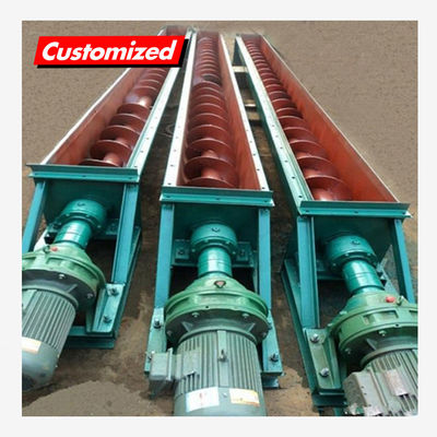 Giá tốt. Máy vận chuyển vít cao hiệu quả chống nhiệt tùy chỉnh cho vận chuyển ngũ cốc và bột trực tuyến