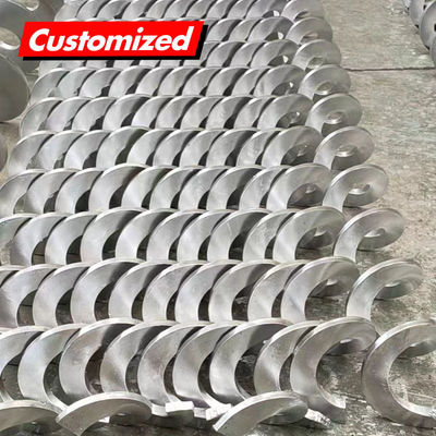 Giá tốt. Trục vít xoắn không trục bằng thép không gỉ chịu nhiệt cho hệ thống băng tải tùy chỉnh trực tuyến