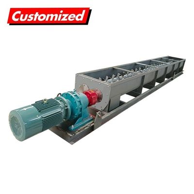 Giá tốt. Thép không gỉ Năng lượng nhiệt U hình vít conveyor Auger với chiều dài tùy chỉnh cho hạt và ngũ cốc cho ăn trực tuyến