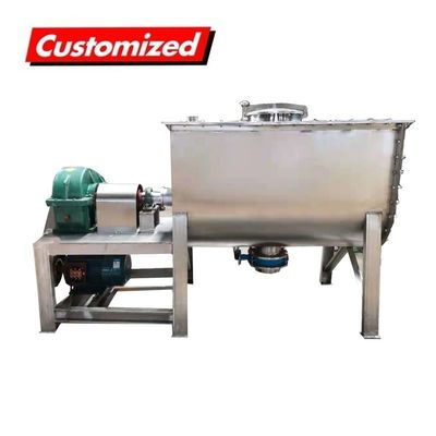 Giá tốt. OEM Custom Auger Conveyor Dry Powder Horizontal Ribbon Blender với cấu trúc KX0002 trực tuyến