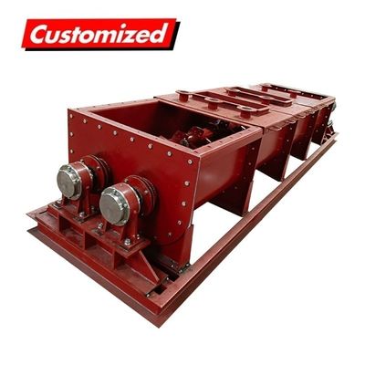 Giá tốt. OEM tùy chỉnh Máy trộn trục kép đất sét trộn trục vận chuyển và hiệu quả trực tuyến