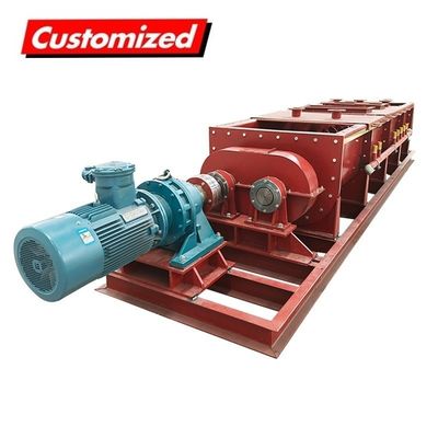 Giá tốt. Máy pha trộn làm ẩm bụi trục kép cao với máy vận chuyển Auger tùy chỉnh OEM trực tuyến